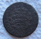 1798 1c Bn Draped Bust Copper Large Cent  Rare Key Date Type Coin Corroded