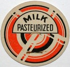 Vintage Milk Bottle Cap Milk Pasteurized Generic Unused New Old Stock Condition