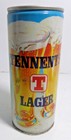 Tennent s Lager Beer Can Vintage Steel Girly Picture  marie 