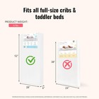 Dream On Me Breathable 6    Full Size Firm Fiber Crib And Toddler Bed Mattress  