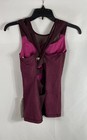 Lululemon Women s Ready Set Sweat Tank Burgundy Pink Spacedye Mesh Nwt Sz 4