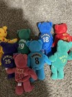 Nfl   Mlb Plush Bear Lot Mark Mcgwire Bamm Beano   Limited Treasures
