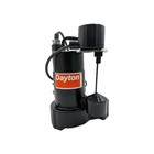 Dayton 3bb71 Submersible Sump Pump W Piggyback Vertical Float  1 2 Hp  115v 1 5 
