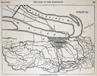 Harper Civil War Map Siege Of Vicksburg Mississippi River Union Positions Canal