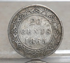 Newfoundland 1865 20 Cents