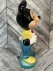 Vintage 1960 Walt Disney Mickey Mouse Porcelain Figurine Ceramic  5  Tall