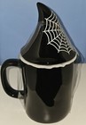 Rae Dunn Halloween Caught In Your Web Mug With Gnome Topper Black 