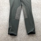 Tuffrider Mens 34 Knee Patch Riding Breeches Pants Hunter Green Equestrian