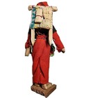 Vintage Guatemala Corn Husk Folk Art Doll 8   