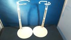Doll Stands White Metal Set Of 2 For 20-30 Inch Chubby Waist Dolls   Bears 3701