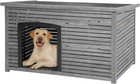 Dog House Outdoor Insulated Dog Kennel Weatherproof Durable Puppy Shelter Pet   