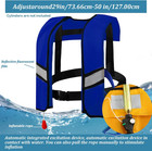 2-pack 150n Automatic Inflatable Life Jacket     Adjustable Nylon Swim Vest With C