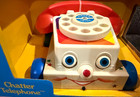 Fisher-price Chatter Telephone New In Box Pull Along Toy