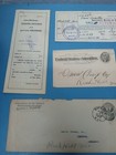 Vintage Lot Of 7 Letters   Documents  ll 