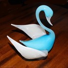 Magnificent Signed Swan Murano Guliano Mian Alabastro Art Glass Large Ooak 8-lbs