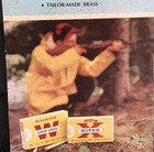 1950s Winchester Firearms Litho Cardboard Shotgun Rifle Hunting Sign