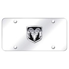 Ram Oem Logo Chrome On Chrome Plate