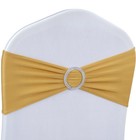 Spandex Chair Sash Bows 100pcs Premium Stretch Chair Cover Band W  Buckle Slider