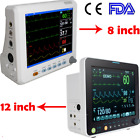 12 8  Patient Monitor Icu Ccu Vital Sign For Hospital Ecg Nibp Resp Temp Spo2 Pr