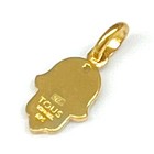 Tous Authentic New And Outlet Vermeil Silver 1 4 Cm X 1 Cm Pendant Top Women s