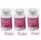 3 Pack Of Rosabella Organic Beetroot Capsules  1300mg  For Blood Flow   Heart He