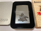 Vtg Zippo Anheuser Busch Beer Budweiser Lighter W Box 250ab Eagle Unfired