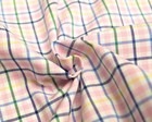 Polo Ralph Lauren Long Sleeve Dress Shirt Pink Yellow Plaid Classic Stretch  98