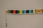 Belt African Zulu Old Woven Grass Beaded Belt