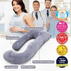 Pregnancy Pillow For Sleeping - U Shaped Full Body Maternity Pillow