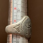Very Stunning Rare Ancient Viking Silver Color Ring Authentic Artifact Jewelry
