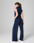 Best Seller New Spanx Airessentials Pique Sleeveless Mockneck Jumpsuit- Us Stock