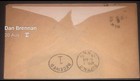 1901 British Guiana Entire Georgetown To Buffalo Usa  Interesting Contents     