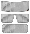 Windshield Sunshade And Front For Peterbilt 389 389x 337 Silver astraguard 