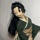 2 - Vintage Japanese Kimono Geisha Doll Maiko Traditional Folk Craft Wood Stands