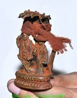 3 5  old Tibet Tibetan Bronze Buddhism Kwan-yin Guanyin Buddha Statue Sculpture