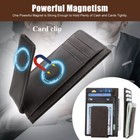 Men Leather Slim Clip Magnetic Front Pocket Wallet Money Id Credit Card Holder