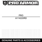 Pro Armor 4 Point Harness 2  Seat Belt For Polaris Can-am Kawasaki Red 2pk
