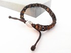 Feng Shui Yellow Tiger s Eye Adjustable  Bracelet For  Anti Negative Energy