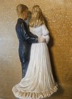 Wedding Cake Topper Bride   Groom 