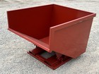 3 Yard Heavy Duty Self Dumping Trash Hopper Dumpster Fork Lift Pallet Forks