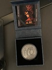 Cook Island 2018 Shield Of Athena 2 Oz  999 Silver Coin In Original Box W Coa