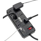 Tripp Lite Surge Protector Power Strip 8-outlet 2 Usb Charging Ports Tlp88usbb