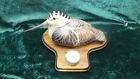 Chris Olson Ducks Unlimited Woodcock Bird Decoy Carved Sculpture Lac La Croix
