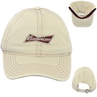 Budweiser Bud Beer Can Bottle Khaki Adjustable Curved Bill Relaxed Adult Hat Cap