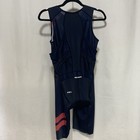 Louis Garneau Tri Cycling Suit Vent Sprint Women   s Large L Blue 1058412 Padded
