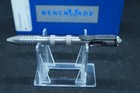 Benchmade 1120 Longhand Stainless Steel Tactical Pen Black Ink Gray Usa Made