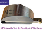 Milling Fly Cutter 4    Head Dia 3 4 Inch Shank With Carbide Indexable Tnmg16 Tip