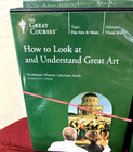 Great Courses  Visual Arts dvds  Booklets charityconsignment