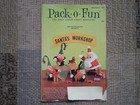 Lot Of 8 Vintage 1973 Pack-o-fun Scrap Craft Magazines