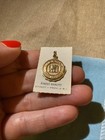 Vintage Charm Liberty High School Gold Tone Metal Charm Medallion By Kinney